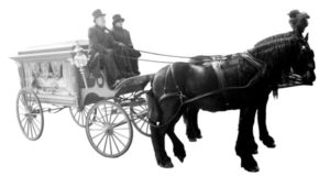 Horse-and-carriage-with-glass-casket