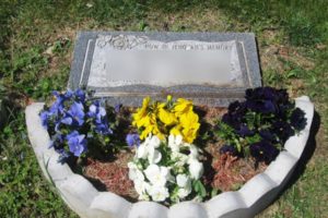 Flat-marker-gravestone